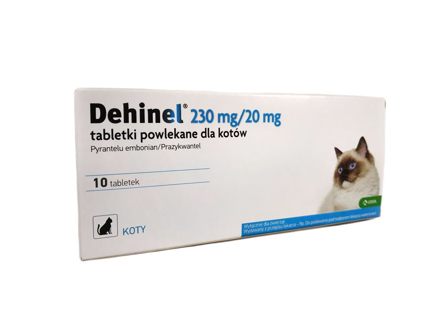 Дехинел для кошек (Dehinel), таблетки № 10 KRKA Словения